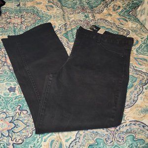Faded Black Denim High Rise Jeans Plus Size 20